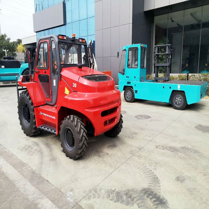 3ton rough terrain forklift truck 