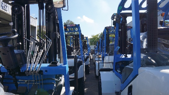 diesel forklift truck
