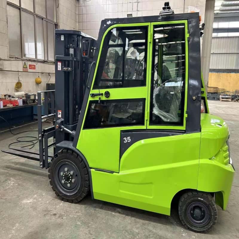 lithium powered forklift