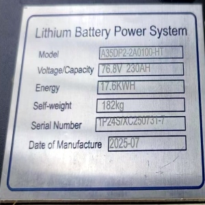battery forklift lithium