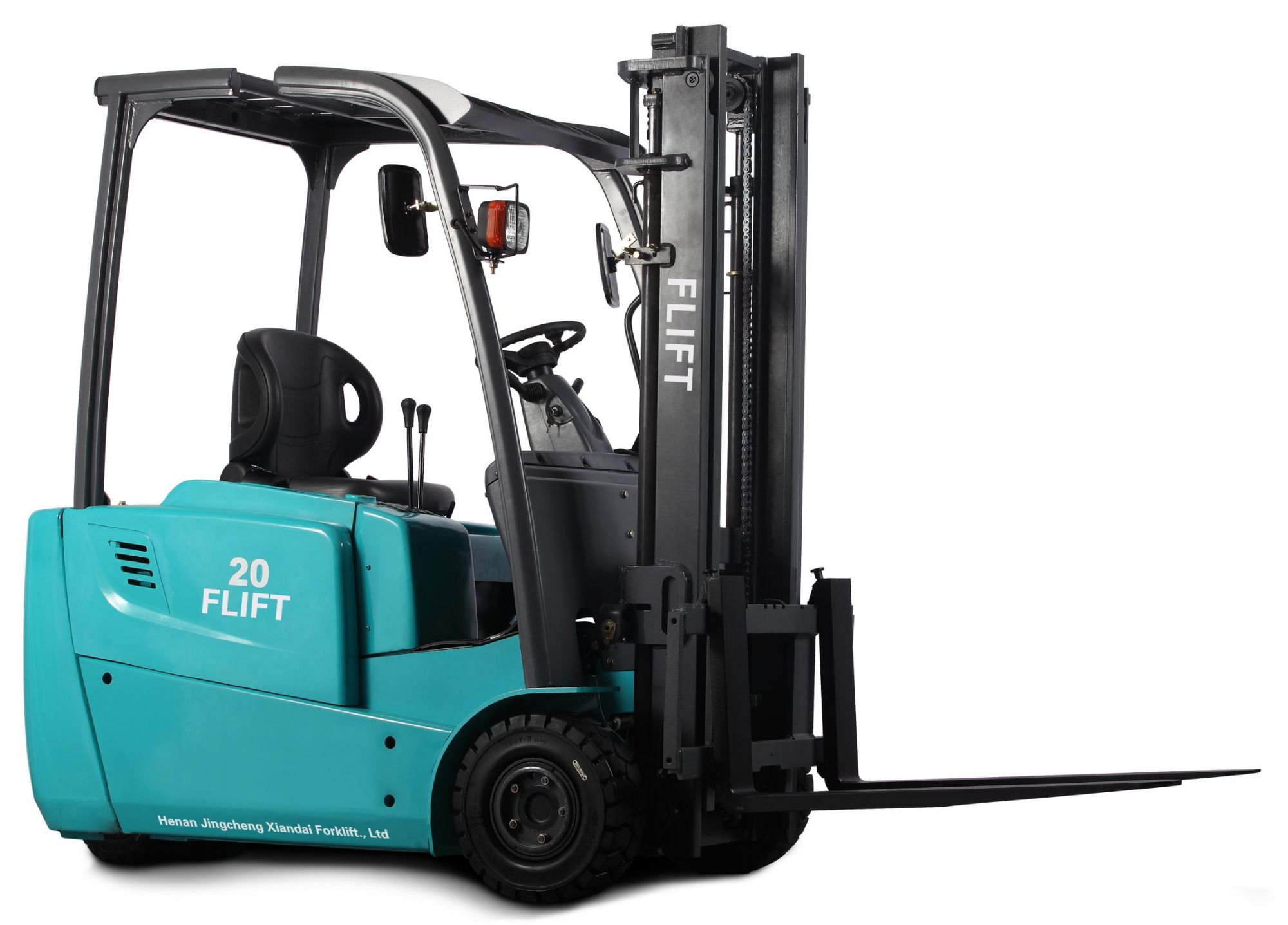 3 wheel drive 2 ton electric forklift