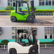 lithium battery forklift truck