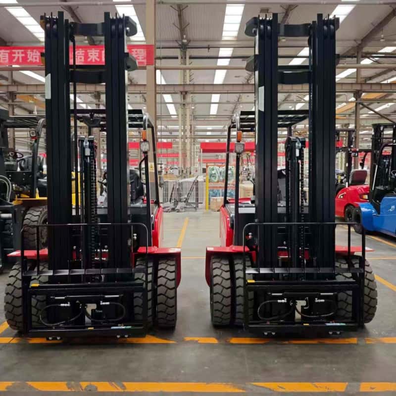 industrial electric forklift 3.5 ton