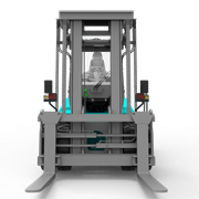 The Fork of Rated Capacity 16ton Lithium Battery Forklift 