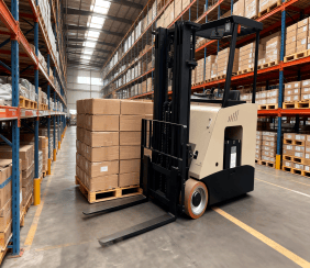 stand up rider forklift