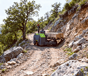 electric all terrain pallet truck