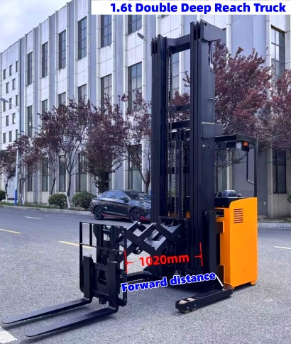 double reach lift truck