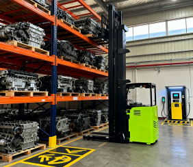 double reach forklifts