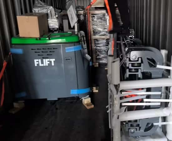 4000lb Articulated reach truck