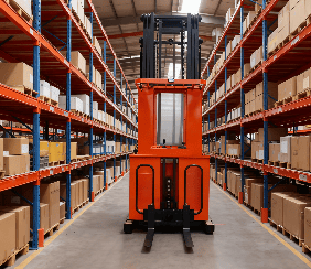 narrow aisle order picker