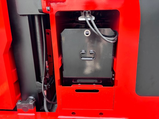 order picker in warehouse