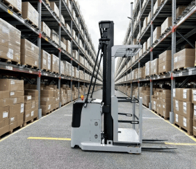 warehouse order picker forklift