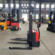 Fully Electric Pallet Stacker with Forged Forks 