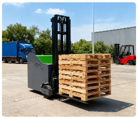 Off road stacker for sale