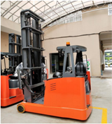 2t electric reach stacker