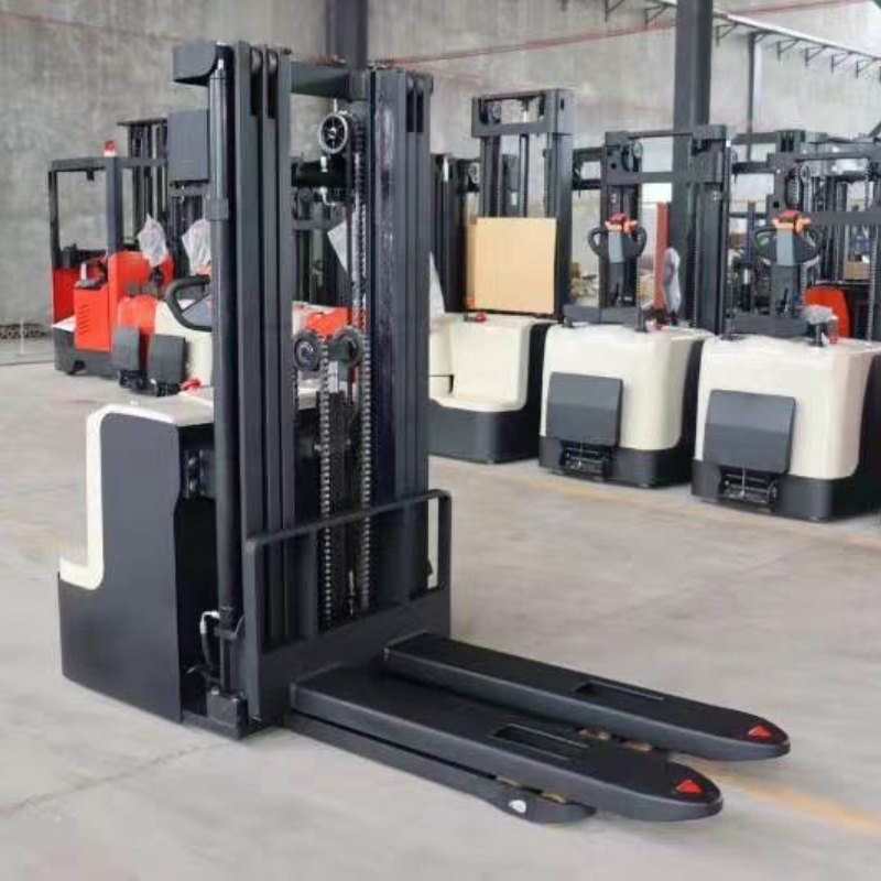 battery powered pallet stacker 