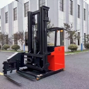  three way pallet stacker