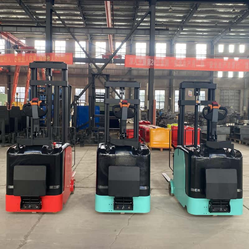 counterbalance pallet stacker