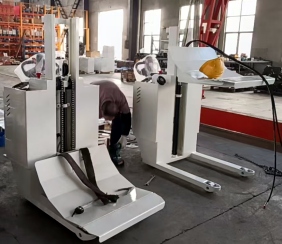 Electric paper roll lift