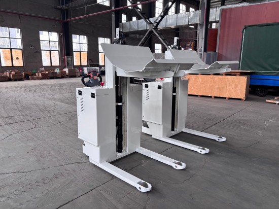 electric stacker for tissue paper rolls
