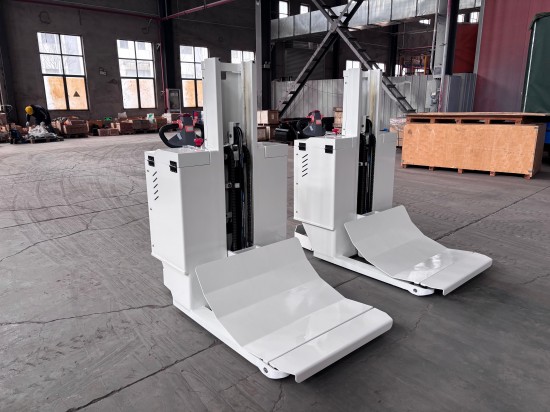electric paper roll stacker for warehouse