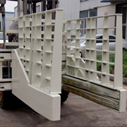 forklift attachment of block clamp