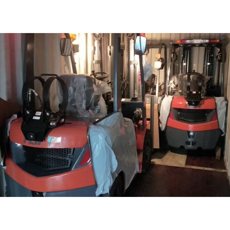 Dual fuel LPG forklift