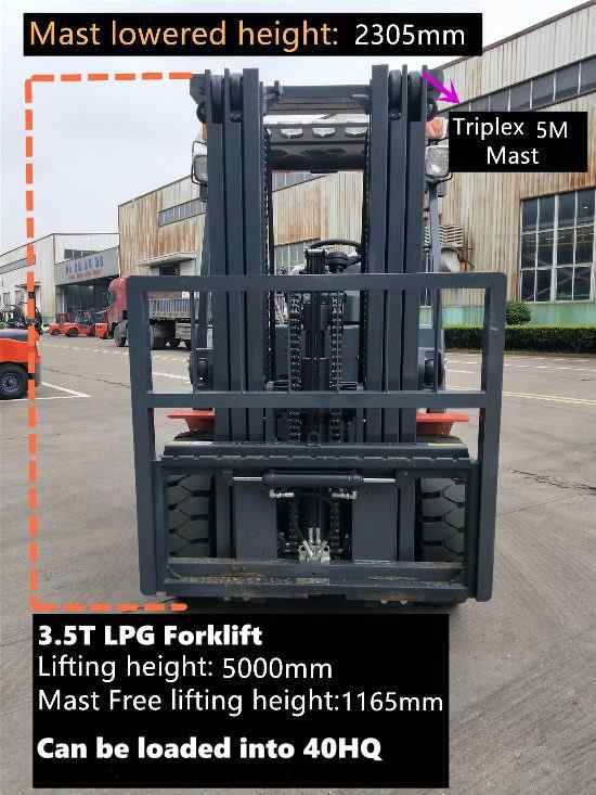 lp gas forklift