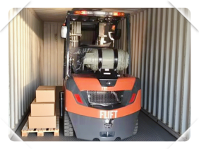 gas forklift truck