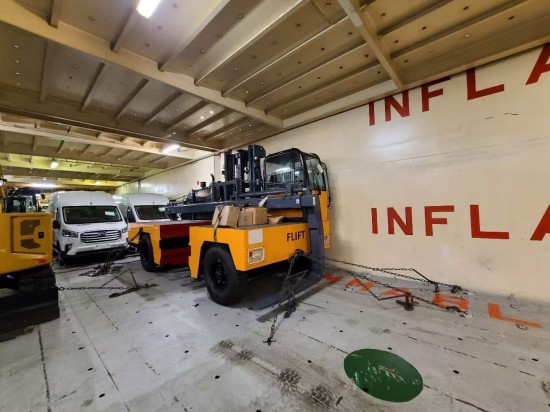 10000kg Diesel Side Loader Forklift Manufacturer