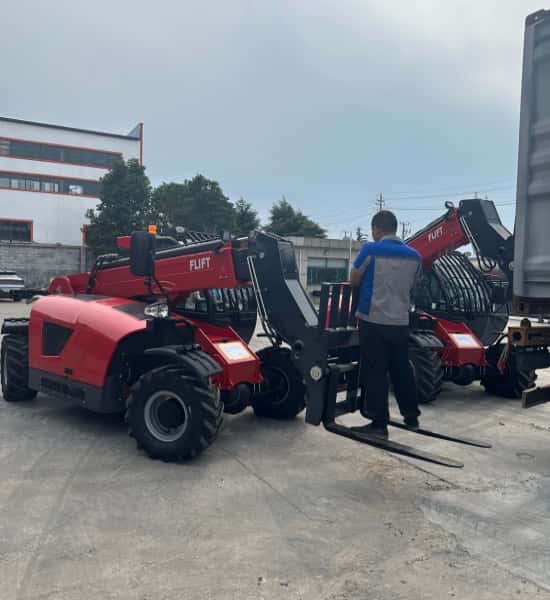 diesel telehandler for Korean marke