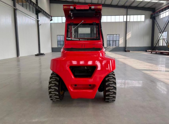 rough terrain forklift with AC