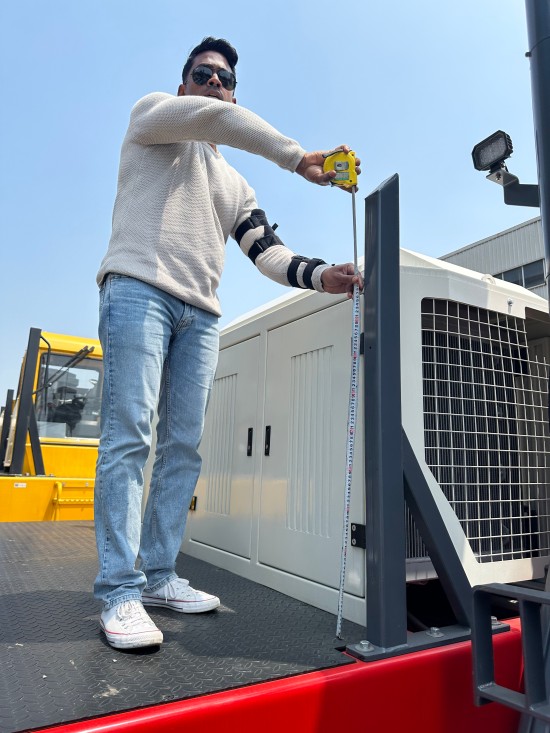 10t side loader forklift for pipe pile industry