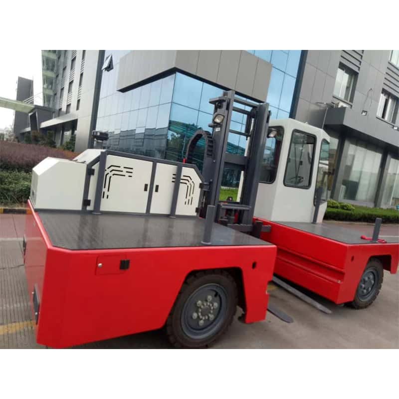 side loading forklift trucks