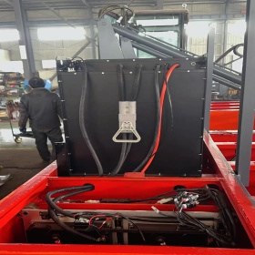 Electric side loader forklift price