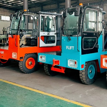 electric side loader forklift