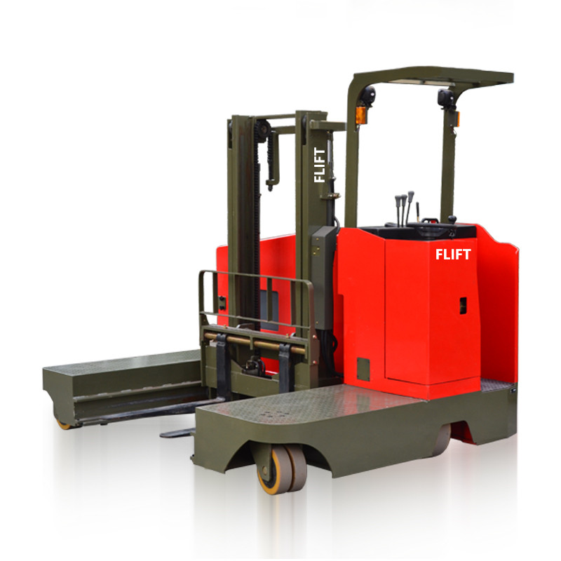 electric side loading forklift truck