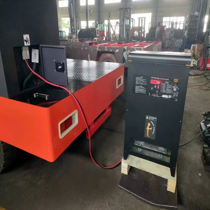 side load forklift electric